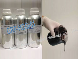 The oily lithium battery conductive slurry based on highly conductive thin graphene layers